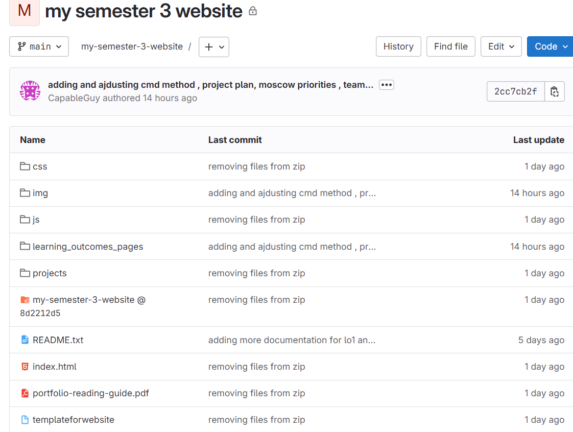 a picture or a content related to the section