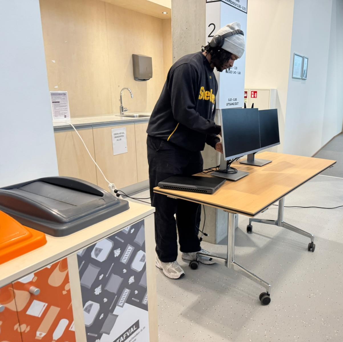 a picture or a content related to the section