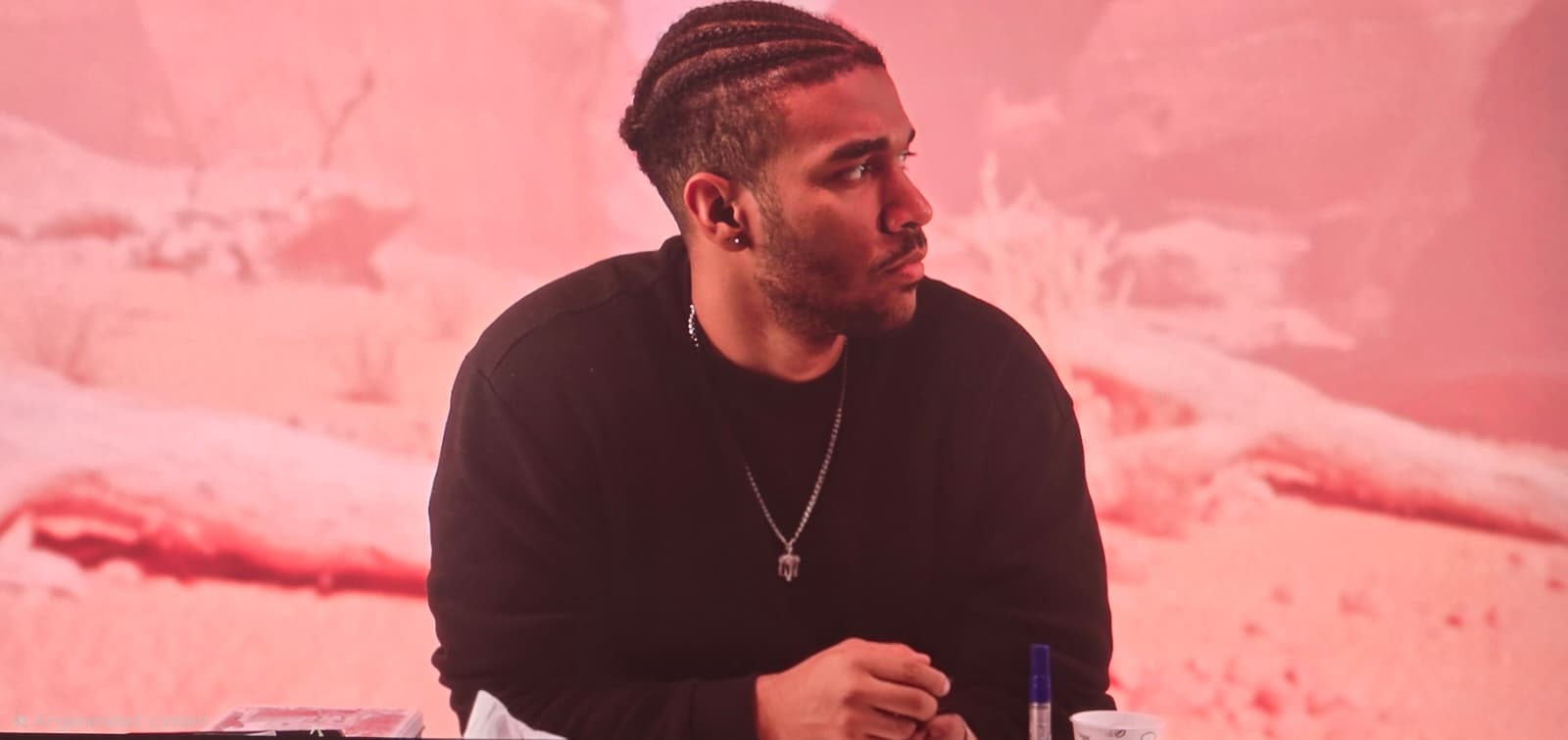 a picture or a content related to the section