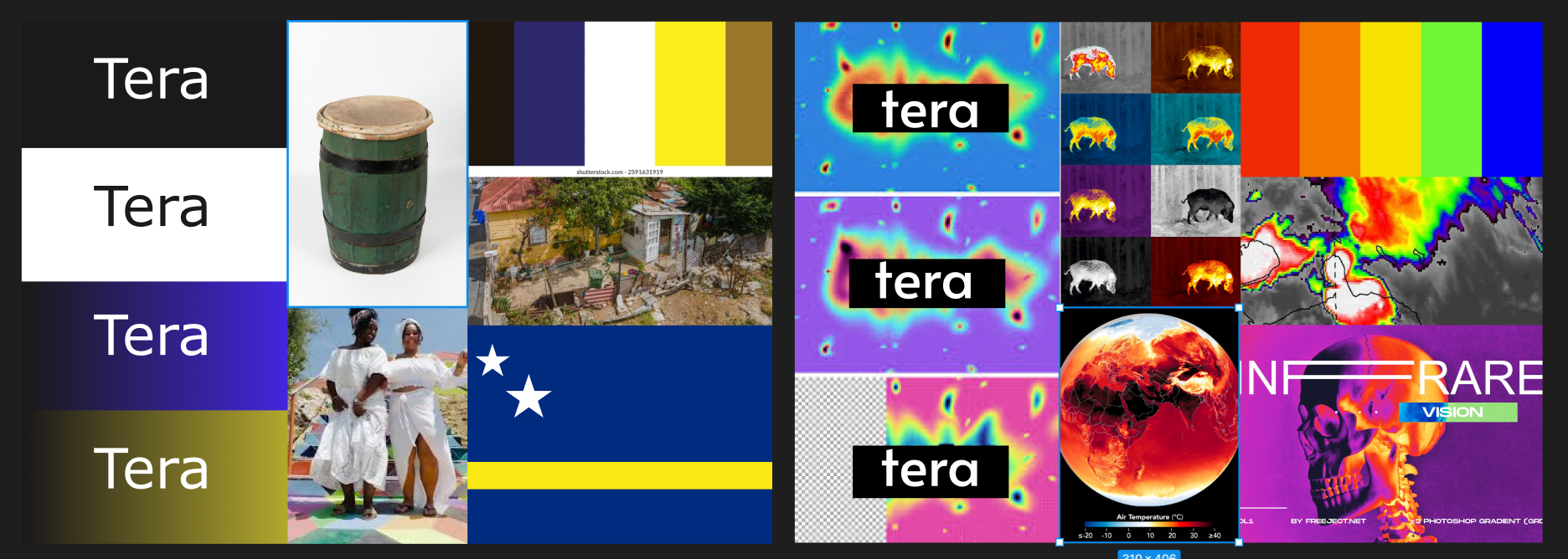 a picture or a content related to the section